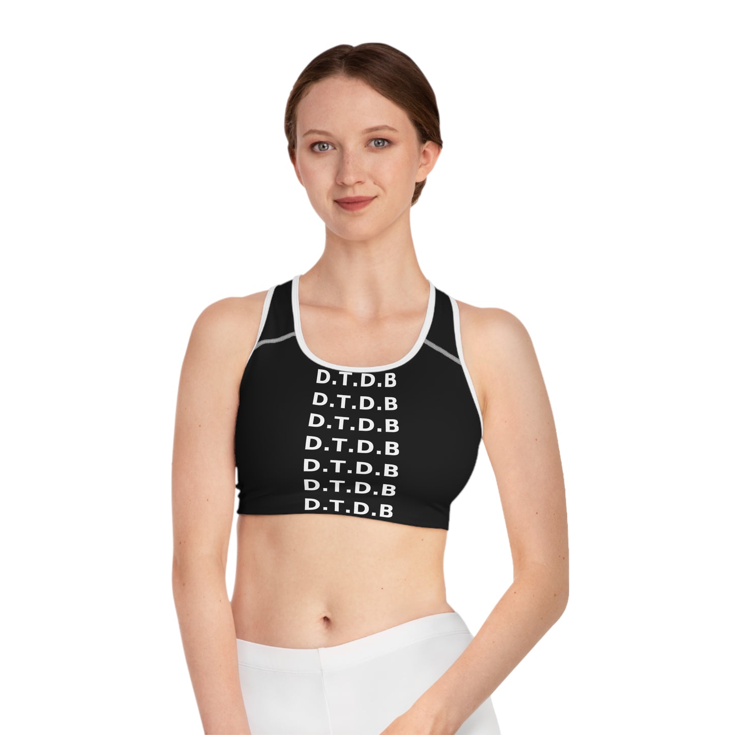 Stylish Motivational Sports Bra, Fitness Activewear, Workout Gear, Gym Apparel, Athleisure