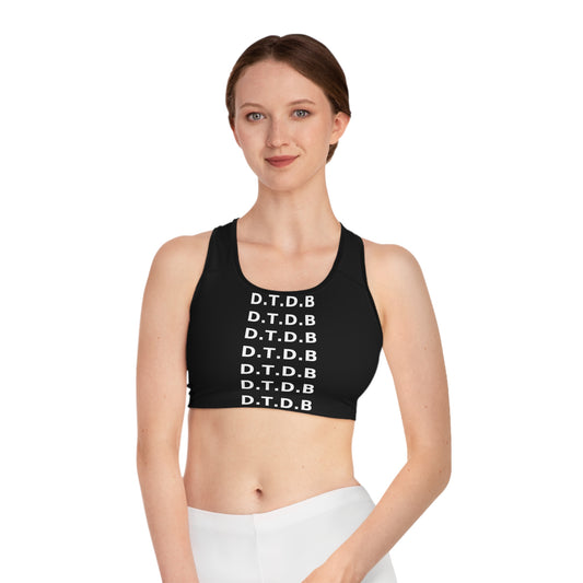 Stylish Motivational Sports Bra, Fitness Activewear, Workout Gear, Gym Apparel, Athleisure