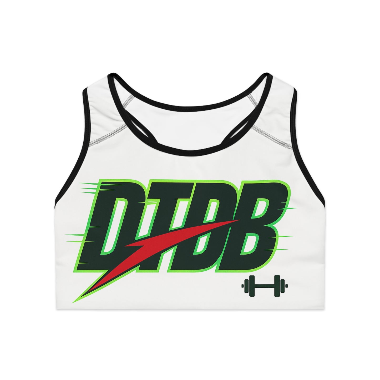 Stylish Workout Sports Bra (AOP) - Fitness Apparel, Gym Top, Activewear, Yoga Bra, Trendy Athleisure