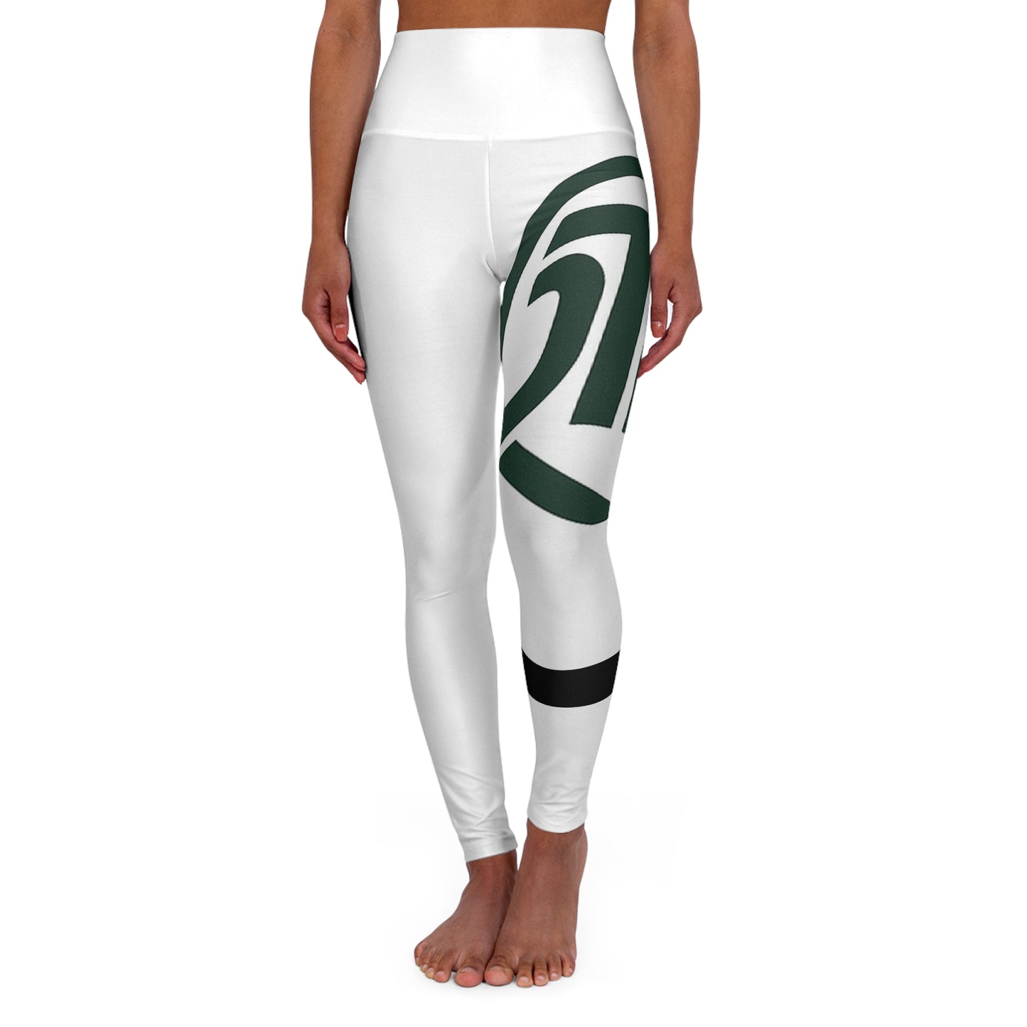 Stylish High Waisted Yoga Leggings | Fitness Wear, Activewear, Yoga Pants, Workout Leggings, Comfortable Leggings, Gift for Her